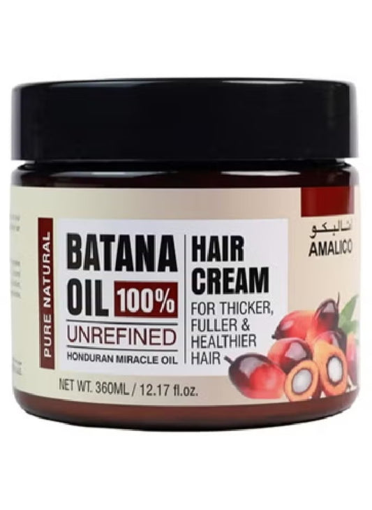 AMALICO Batana Oil 100% Unrefined Hair Cream – 360ML