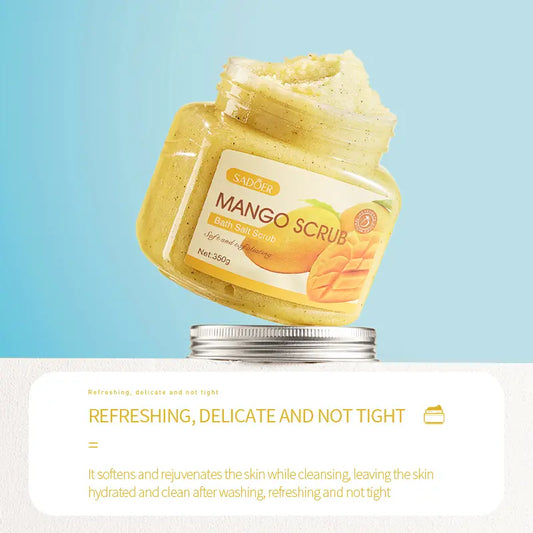 Sadoer Mango Bath Salt Scrub (350g)