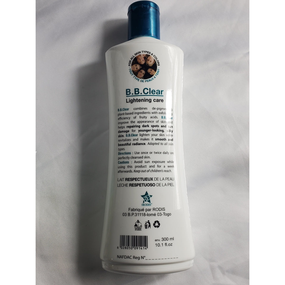 B.B Clear 5 in 1 Whitening Body Lotion