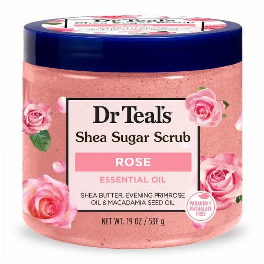 Dr Teal’s Rose Shea Sugar Scrub
