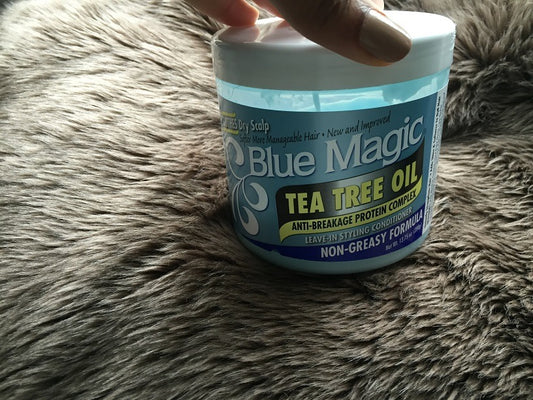 Blue Magic Tea Tree Oil Leave-In Styling Conditioner – 390g