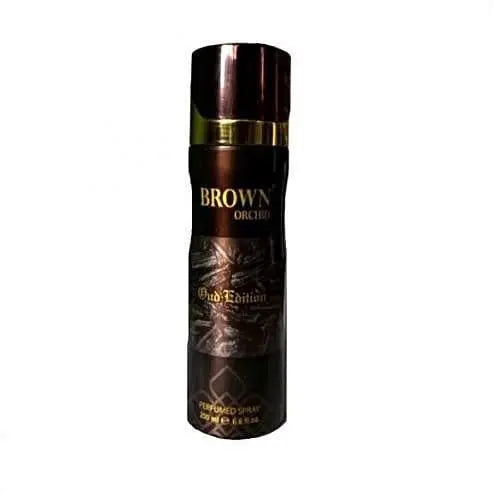 Fragrance World Brown Orchid Oud Edition Perfumed Body Spray