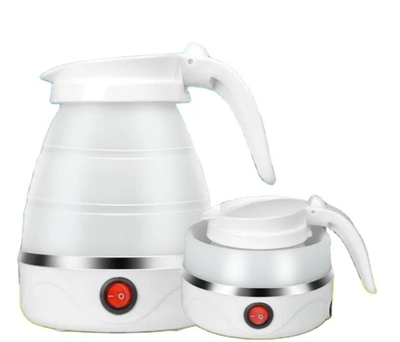 0.8 Litres Silicone Portable Foldable Travel Electric Water Kettle / Tea Pot