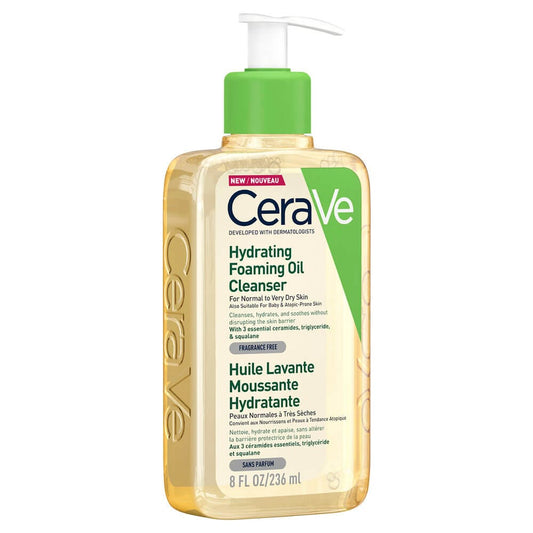 CeraVe Hydrating Foaming Oil Cleanser