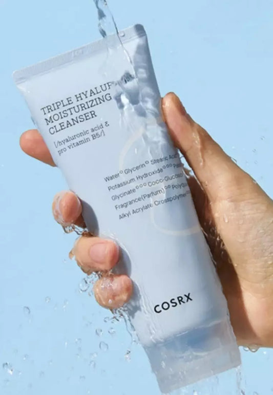 COSRX Hydrium Triple Hyaluronic Moisturizing Cleanser – 150ml
