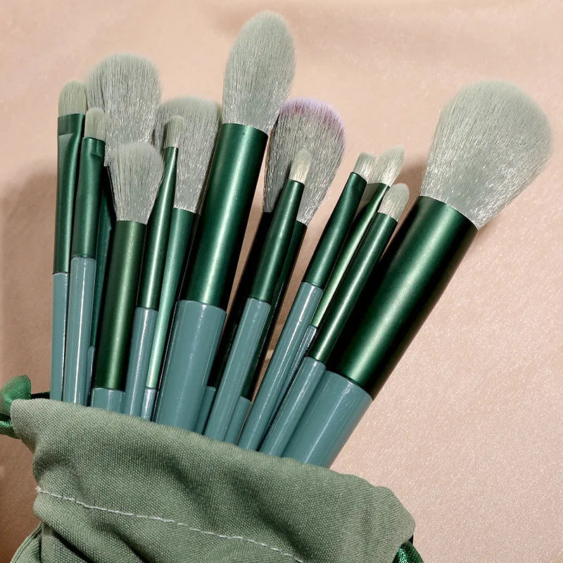 13-Piece Makeup Brush Set – Complete Face & Eye Essentials
