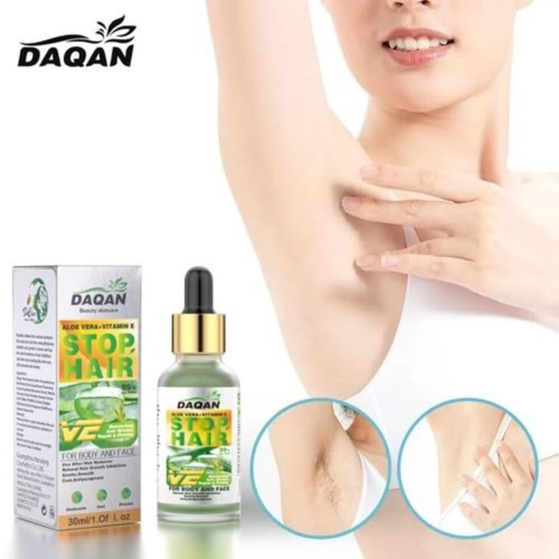 Daqan Beauty Aloe Vera + Vitamin E “Stop Hair” Treatment – 100 ml
