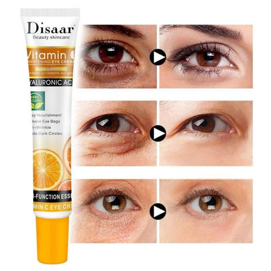Disaar Vitamin C Whitening Eye Cream & Hyaluronic Acid (25 ml)