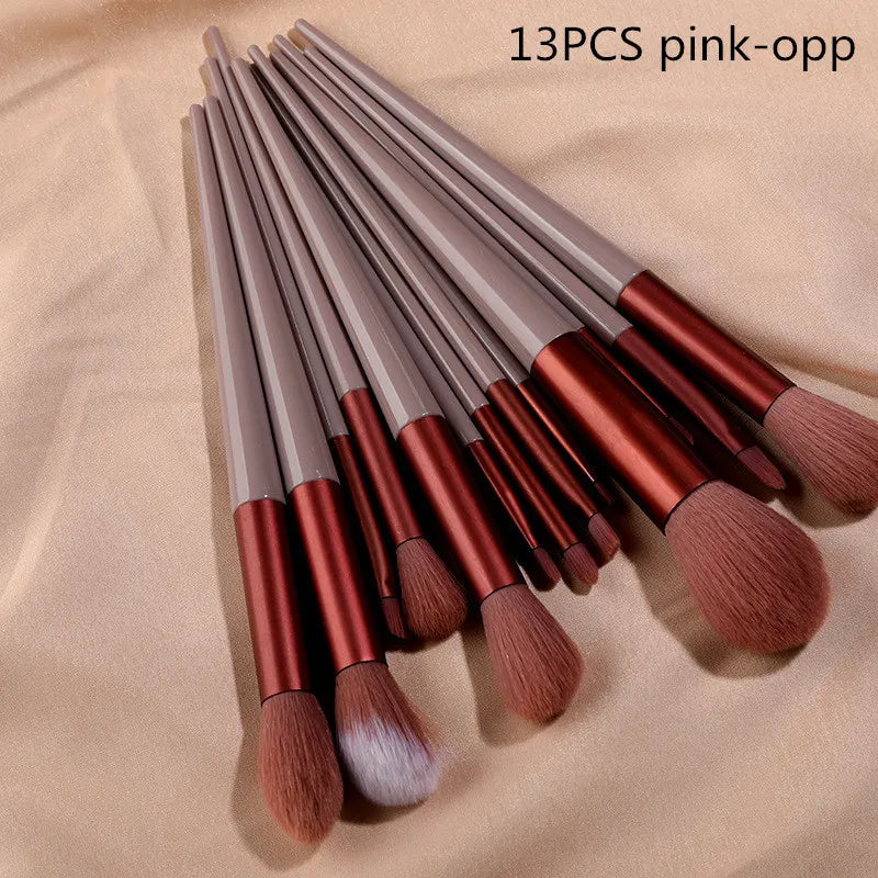 13-Piece Makeup Brush Set – Complete Face & Eye Essentials