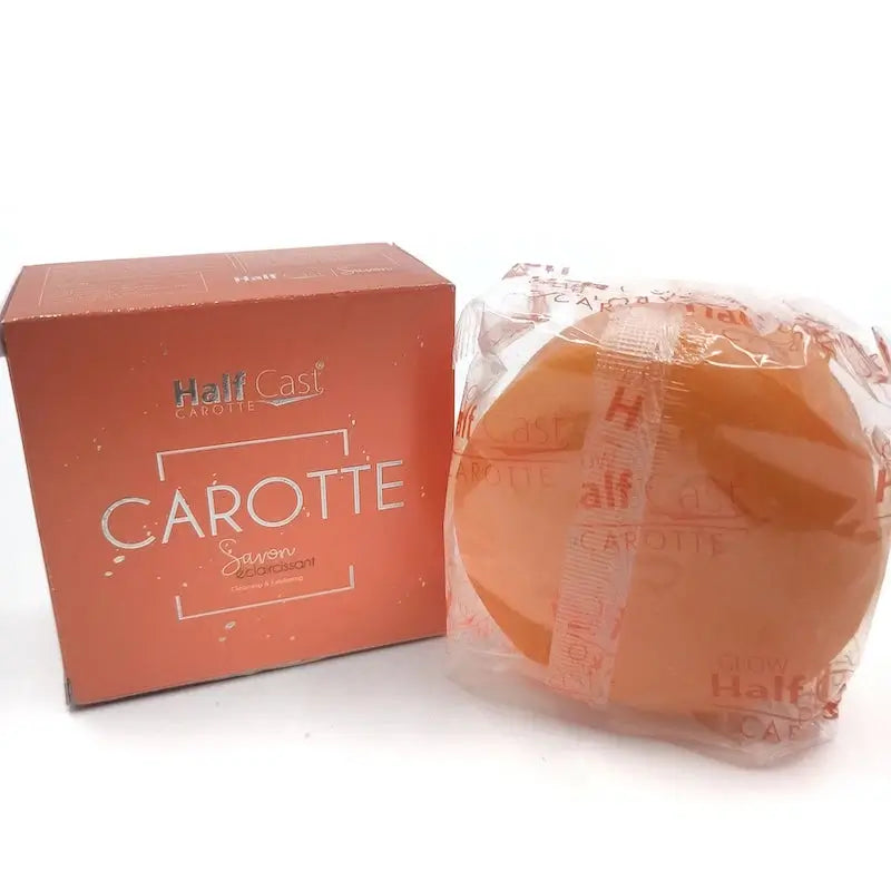 Half Cast Carotte Exfoliating Bar Soap 200g