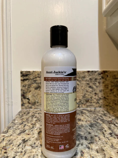 Aunt Jackie's Coco Wash Coconut Milk Conditioning Cleanser