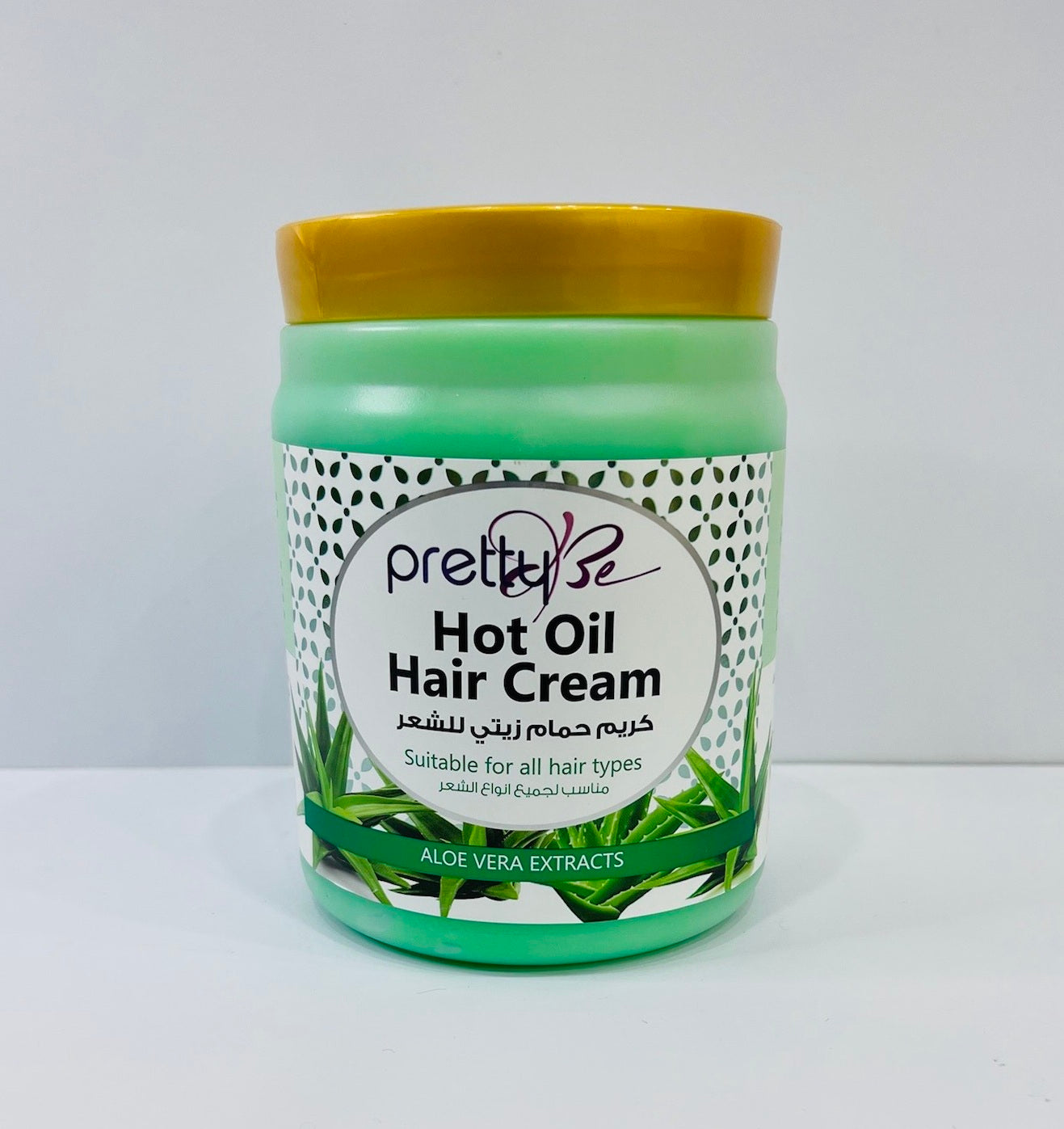 Pretty Be Hot Oil Hair Cream with Aloe Vera Extract (1000ml)
