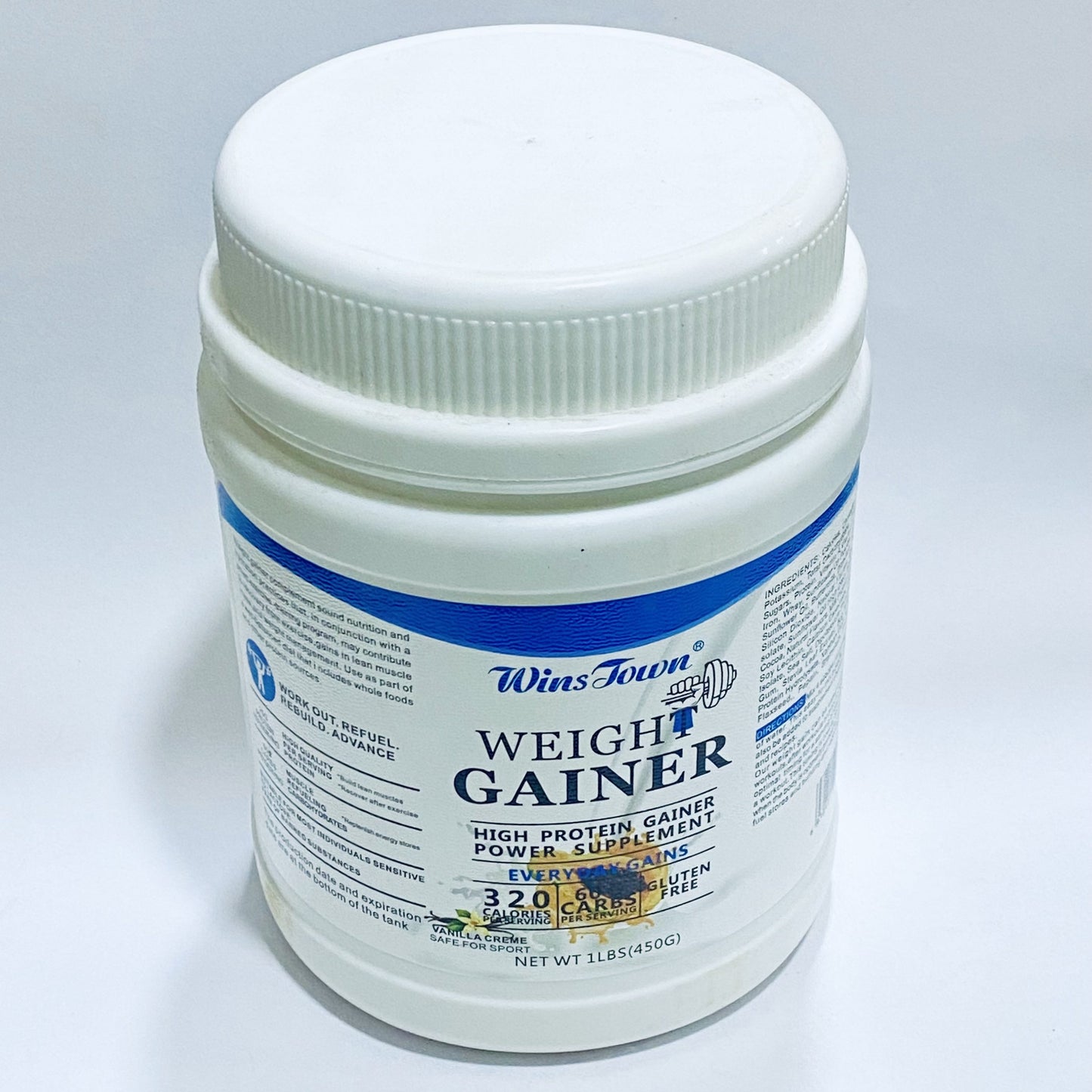 Wins Town Weight Gainer – High Protein Gainer Power Supplement (450 g)