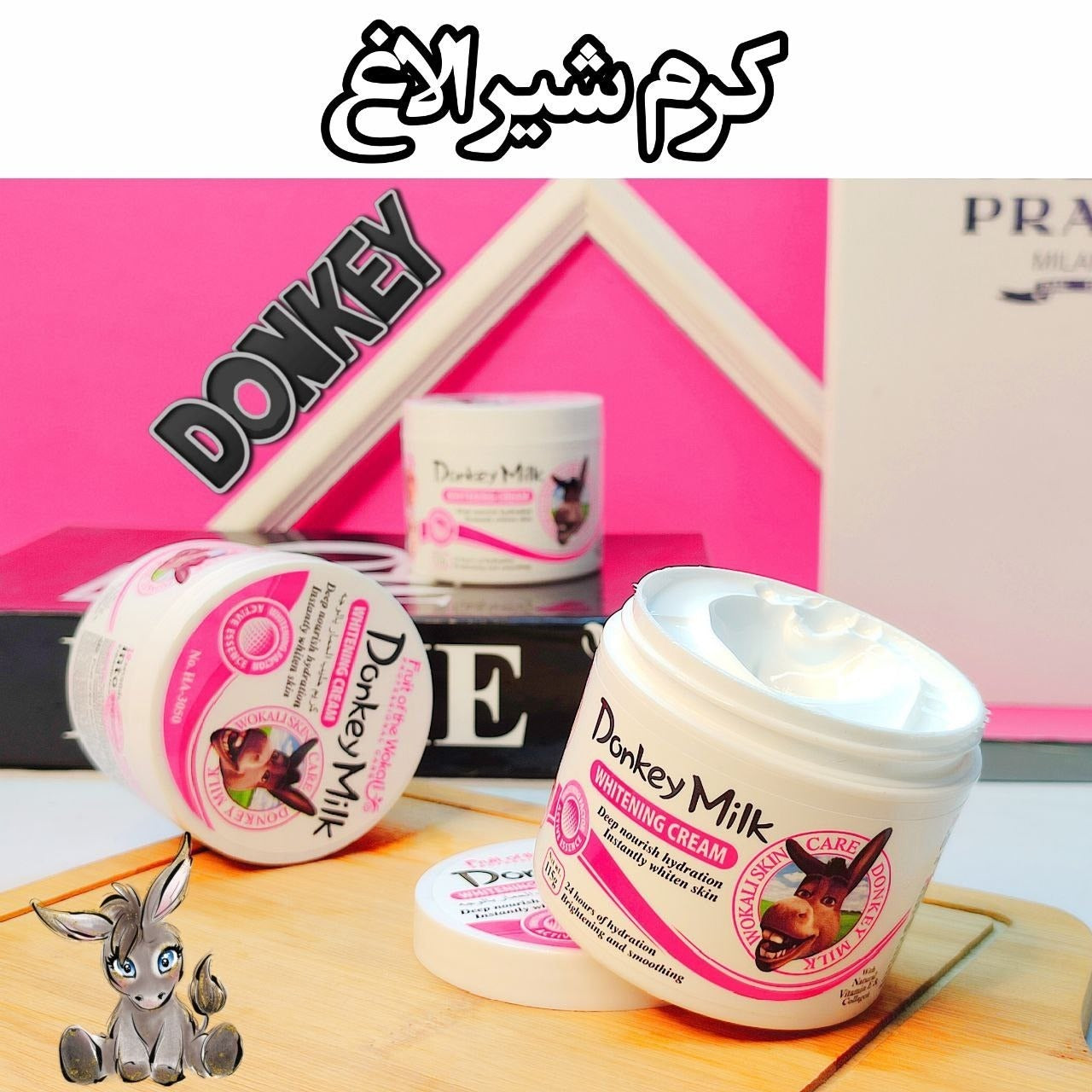 Pastil Donkey Milk Whitening Cream