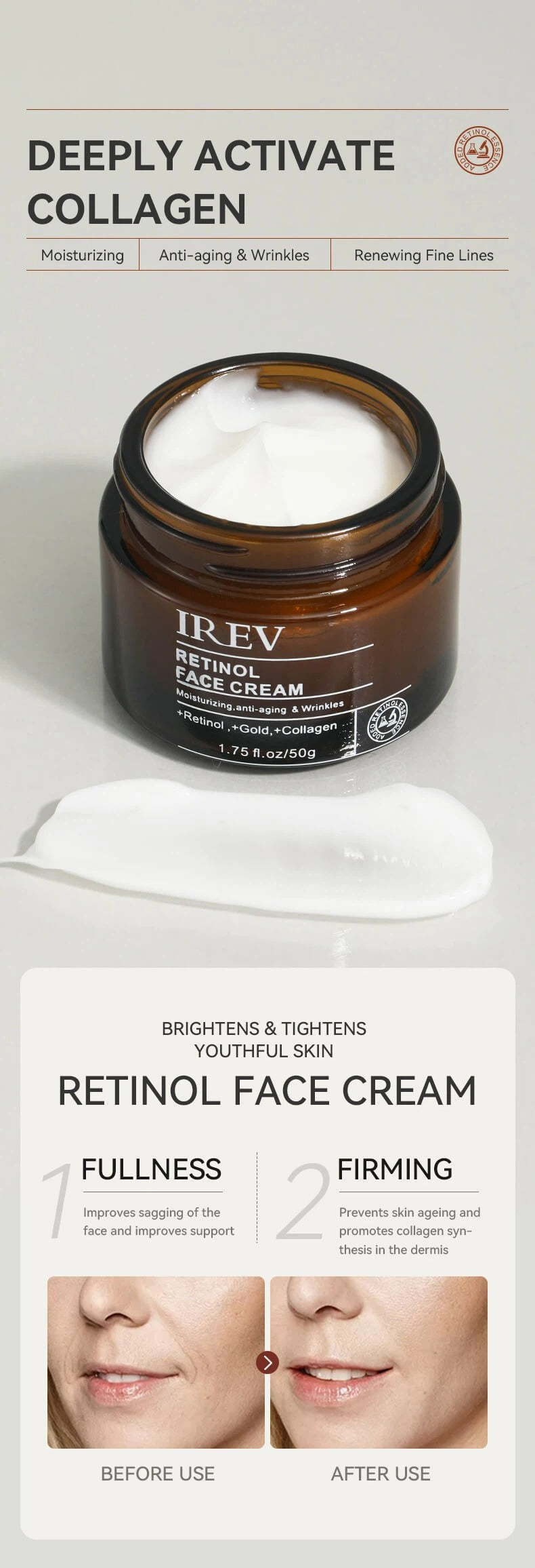 IREV Retinol Face Cream (50g)
