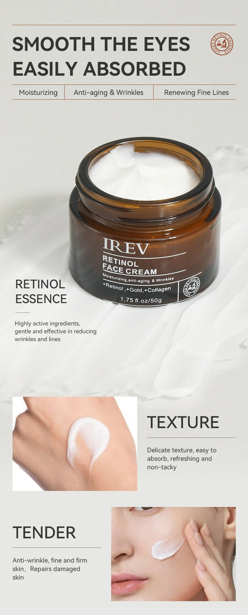 IREV Retinol Face Cream (50g)