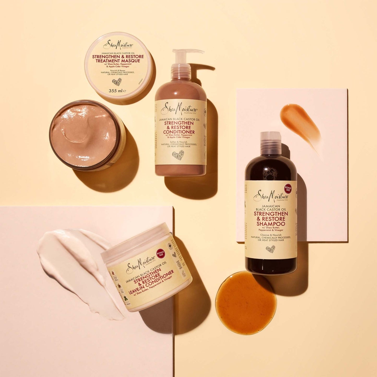 SheaMoisture Jamaican Black Castor Oil Strengthen & Restore Treatment Masque – 355ml