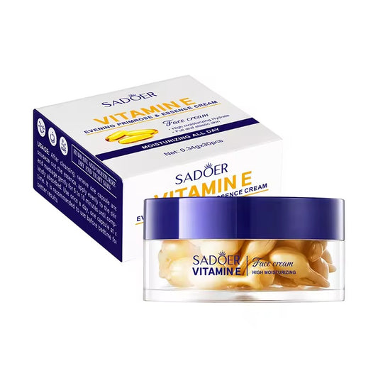 SADOER Vitamin E Face Essence Cream Capsules