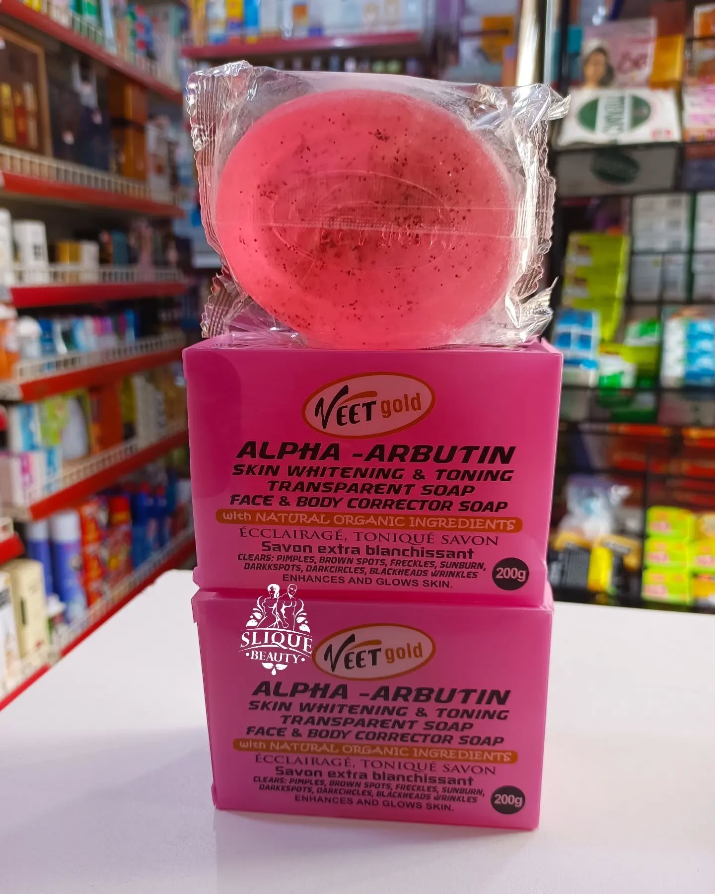 Veetgold Alpha-HYA Arbutin Extra Whitening Serum Soap