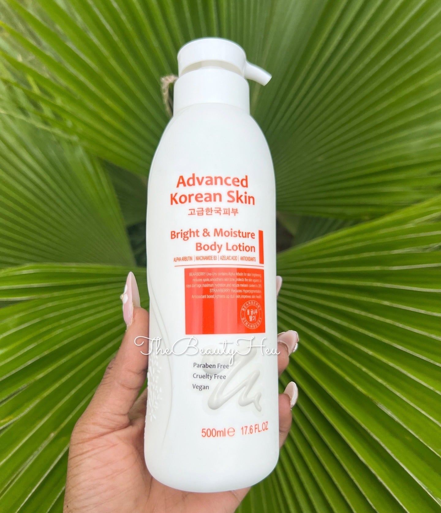 Advanced Korean Skin Bright & Moisture Body Lotion – 500mL