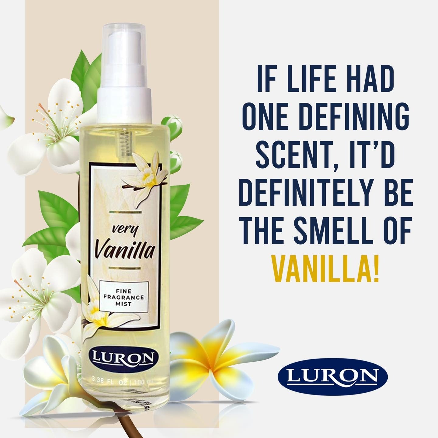 Luron Very Vanilla Body Mist / Body Splash