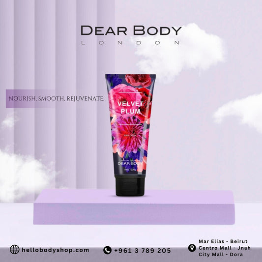 Dear Body Velvet Plum Body Cream