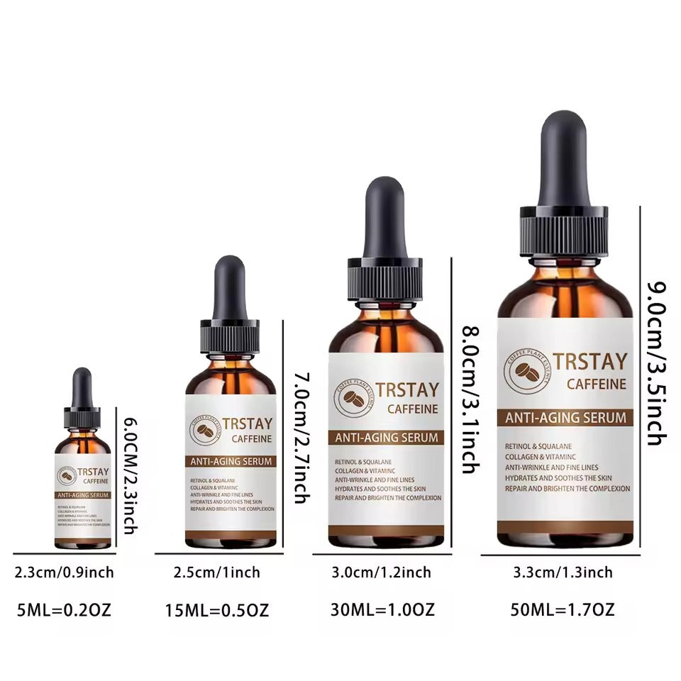 TRSTAY Caffeine Anti‑Aging Facial Serum