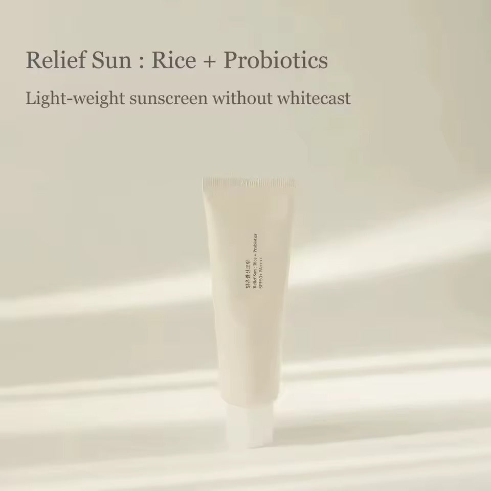 Beauty of Joseon Relief Sunscreen: Rice + Probiotics (SPF 50+ PA++++)