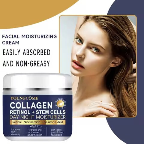 YOUNGCOME Collagen Hyaluronic Acid Day & Night Moisturizer