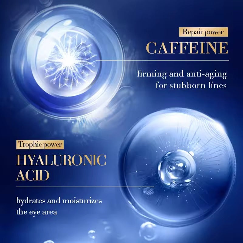SADOER Caffeine Eye Cream – Reduce Puffiness, Brighten Dark Circles & Refresh Tired Eyes