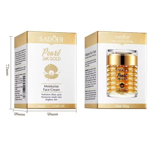 SADOER 24K Golden Pearl Collagen Face Cream