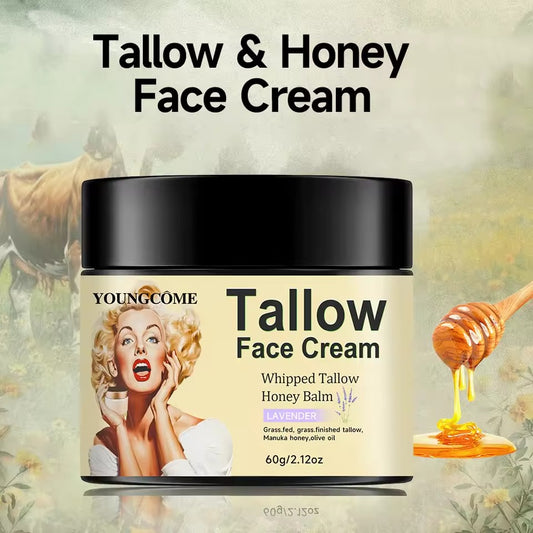 YOUNGCOME Whipped Tallow Honey Balm Face Cream