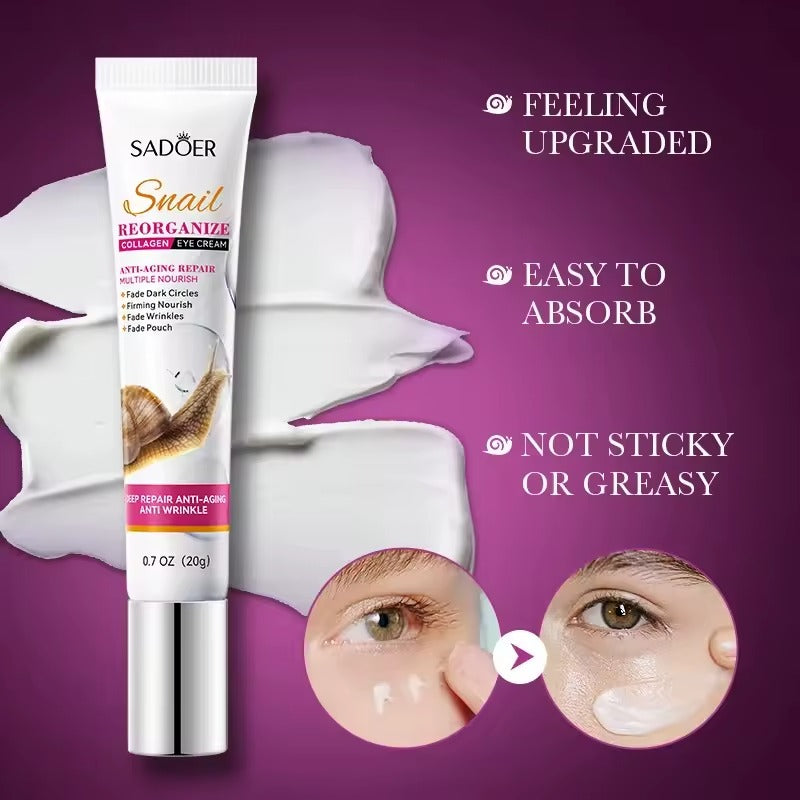 SADOER Snail Collagen Eye Cream (20g)