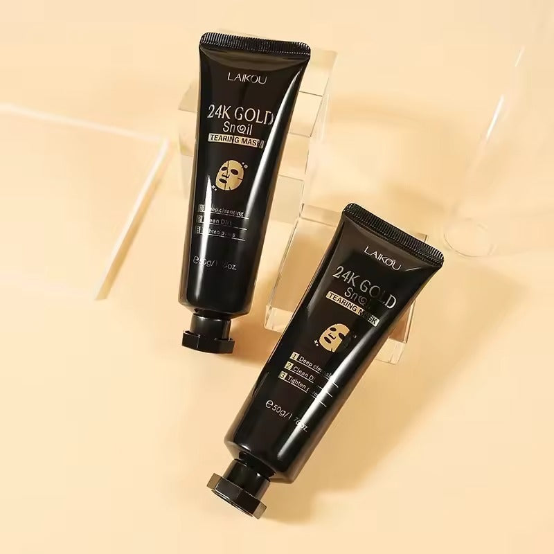 LAIKOU 24K Gold Snail Collagen Peel-Off Face Mask