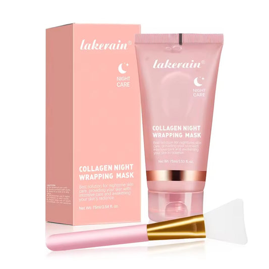 π₯ LIMITED DEAL β Lakerain Collagen Night Wrapping Mask 75ml | Firms + Deep Hydration + Glowing Skin Overnight | KSh 2,200