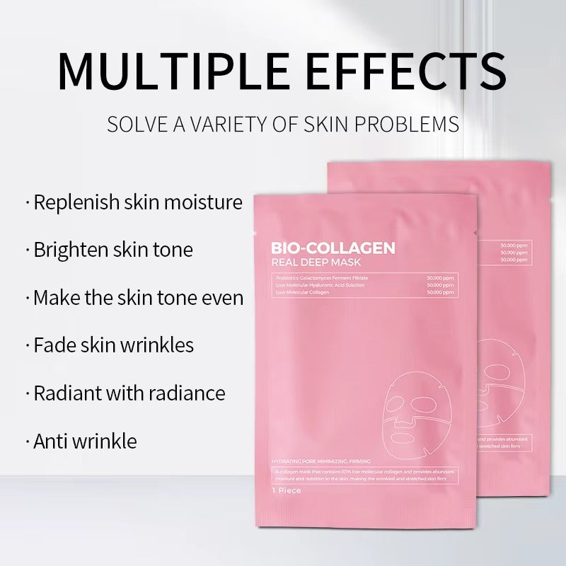 π₯ LIMITED DEAL β Bio-Collagen Real Deep Mask | Deep Hydration + Glass Glow Skin + Firms & Smooths | KSh 3,200