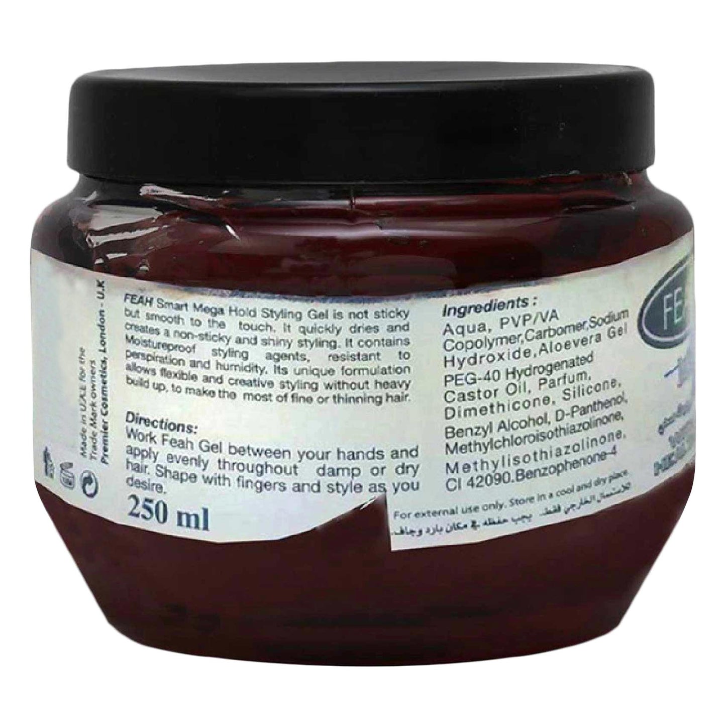 FEAH Smart Extra Hold Styling Gel – 250 ml
