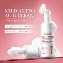 SADOER Q10 Vitamin C Facial Cleanser Foam Mousse