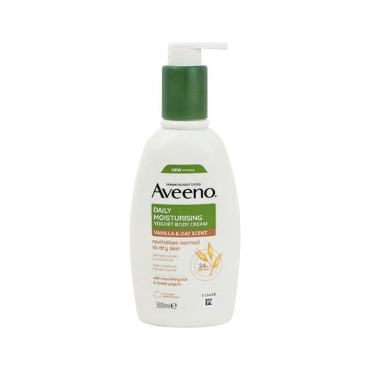 Aveeno Daily Moisturising Yogurt Body Cream (300 ml)