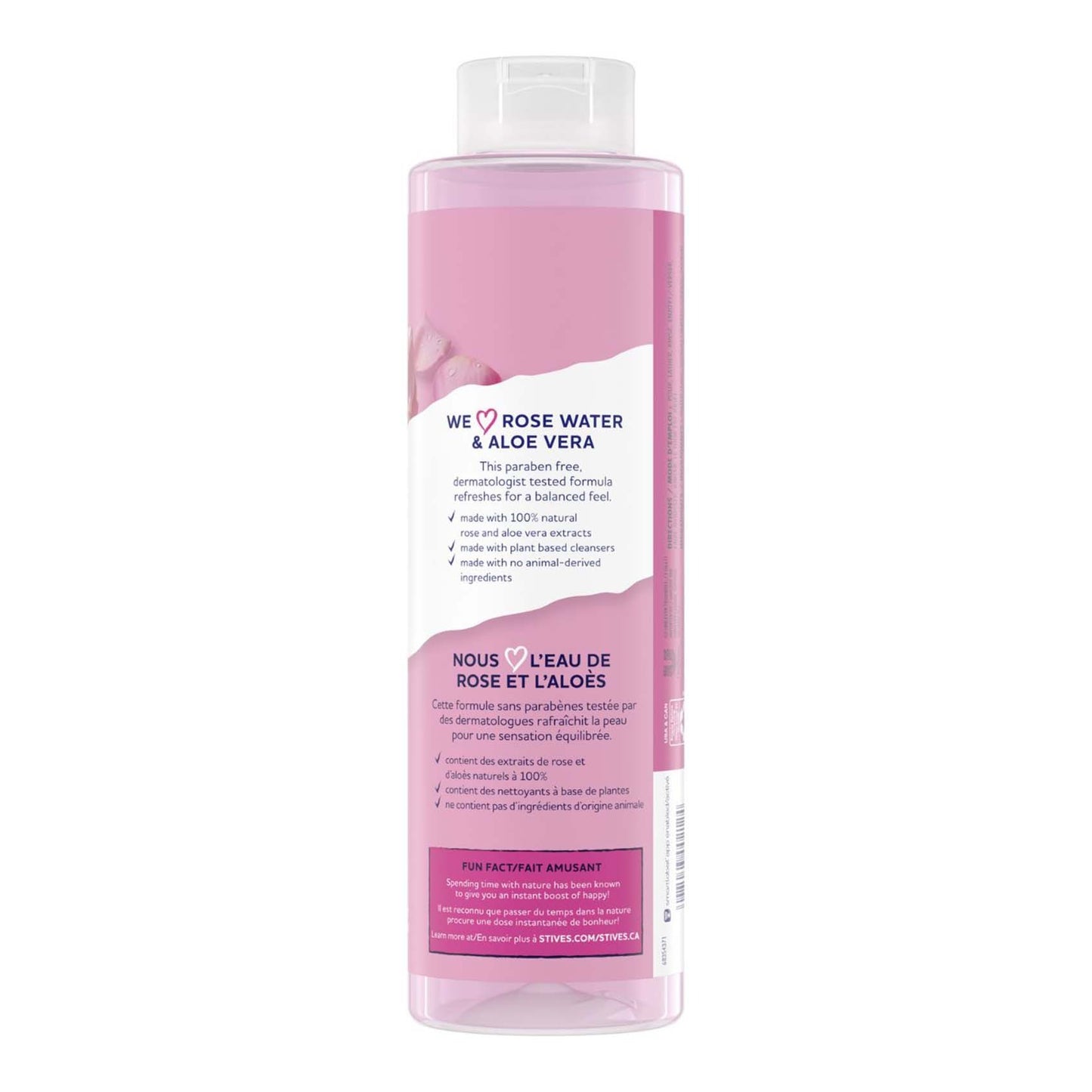 St. Ives Refreshing Rose Water & Aloe Vera Body Wash – 650ml