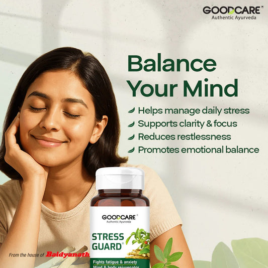 π₯ LIMITED DEAL β Goodcare Stress Guard Capsules | Reduces Stress + Boosts Mental Clarity + Restful Sleep | KSh 2,750