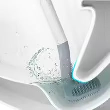 Silicone Bristle Toilet Brush