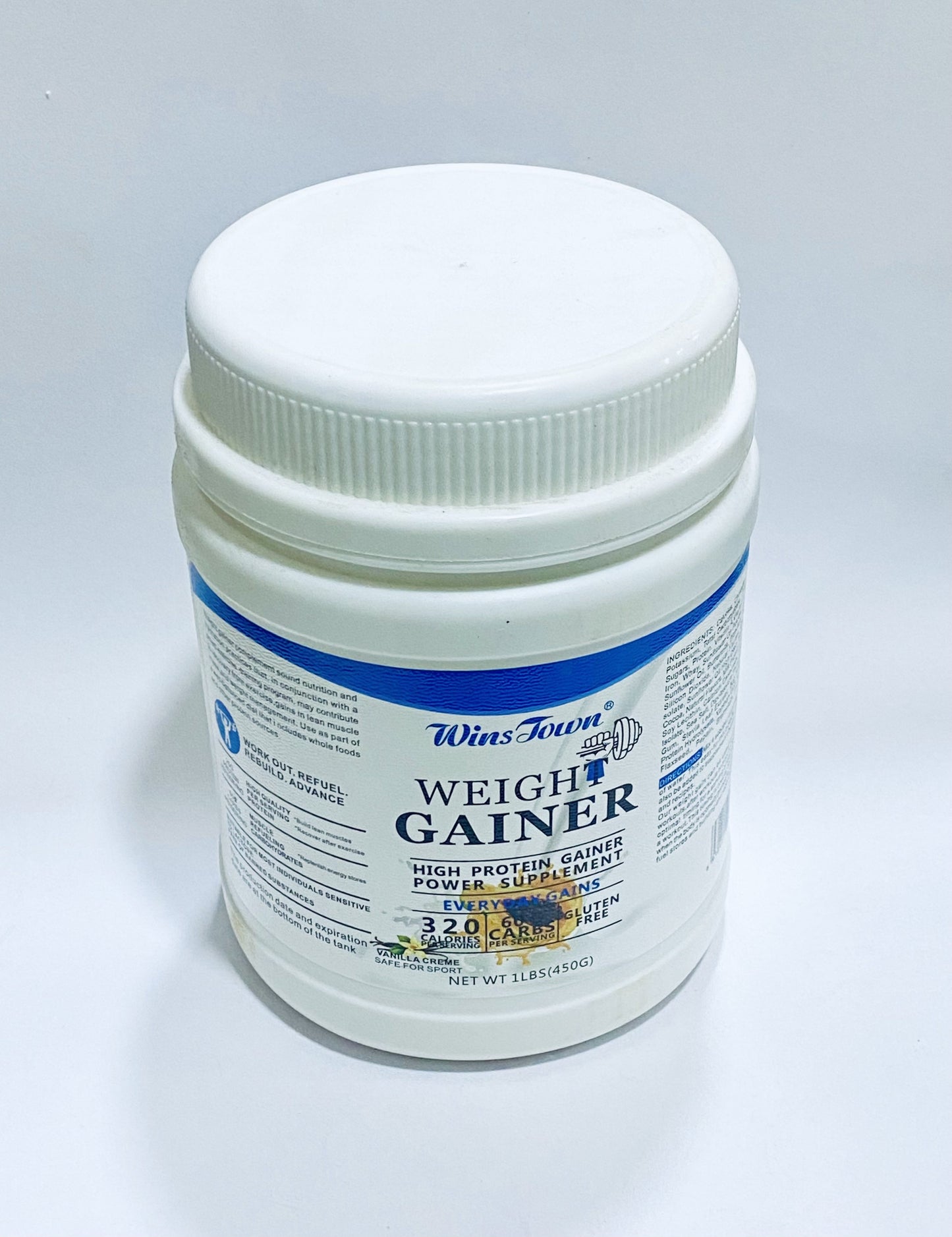 Wins Town Weight Gainer – High Protein Gainer Power Supplement (450 g)