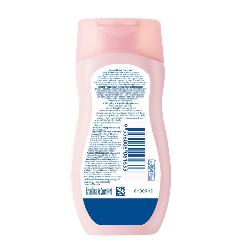 Johnson's Body Care 24-Hour Lasting Moisture Body Lotion