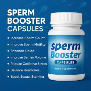 Sperm Booster Capsules – Male Fertility & Vitality Support