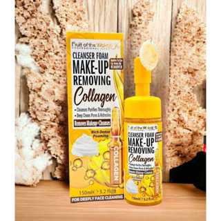 Fruit Of The Wokali Collagen Makeup Removing Cleanser Foam