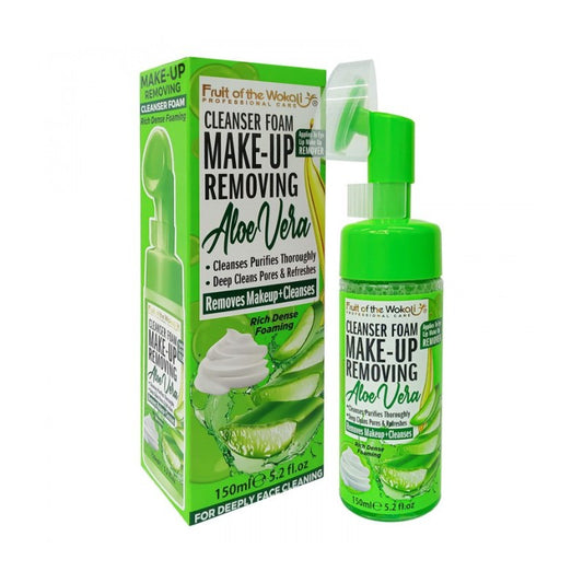 Fruit Of The Wokali Aloe Vera Makeup Removing Cleanser Foam