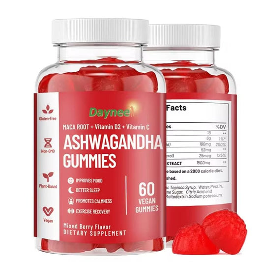 π₯ LIMITED DEAL β DAYNEE Organic Ashwagandha Gummies KSM-66 | Stress Relief + Better Sleep + Immune Boost | KSh 2999
