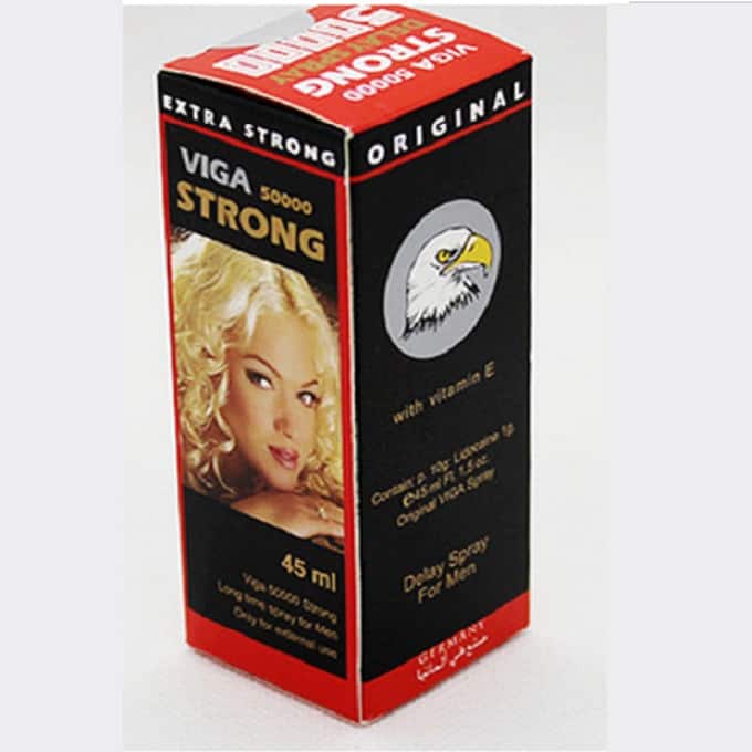 Original Viga 50000 Extra Strong Delay Spray for Men – 45 ML