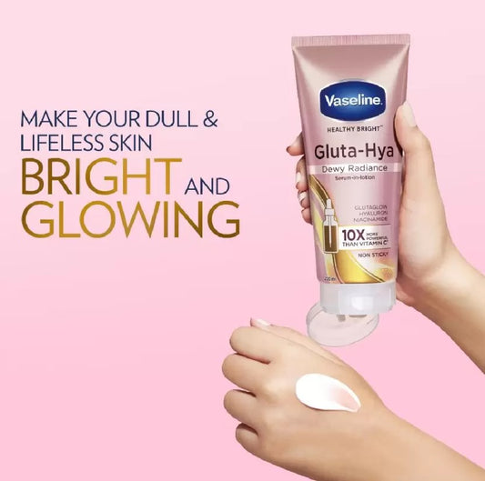 Vaseline Gluta-Hya Serum Burst Lotion Dewy Radiance